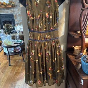 Floral Embroidered Dress